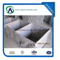 Barrera galvanizada Mil Hesco, caja Gabion, barrera defensiva